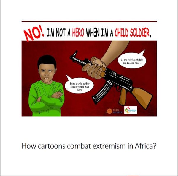 Cover page — How cartoons combat extremism in Africa?