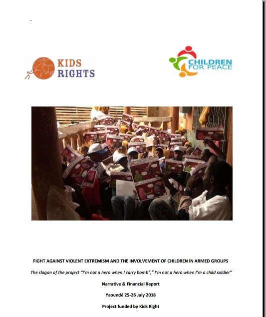 Cover page — Divina Maloum, August — C4P Narrative & Financial report