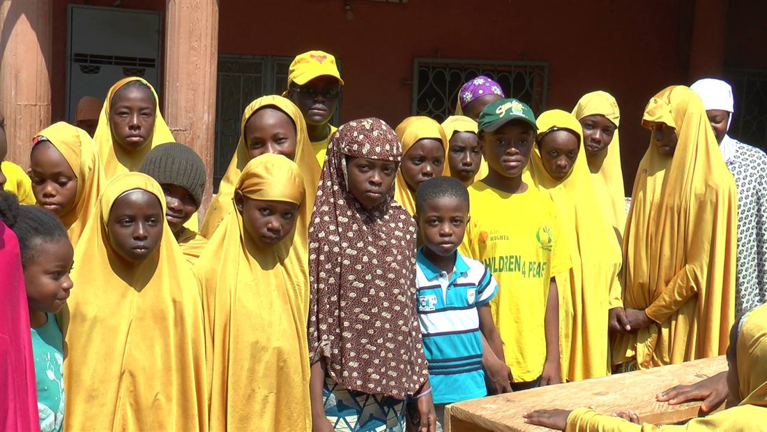Children for Peace field activity in Cameroon