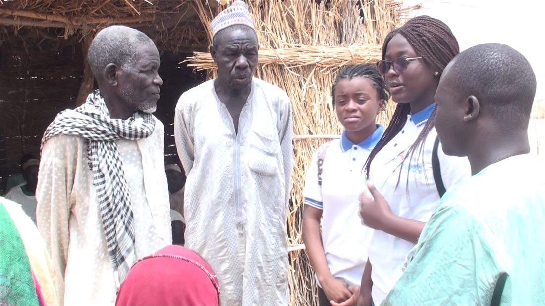 Children for Peace field activity in Cameroon