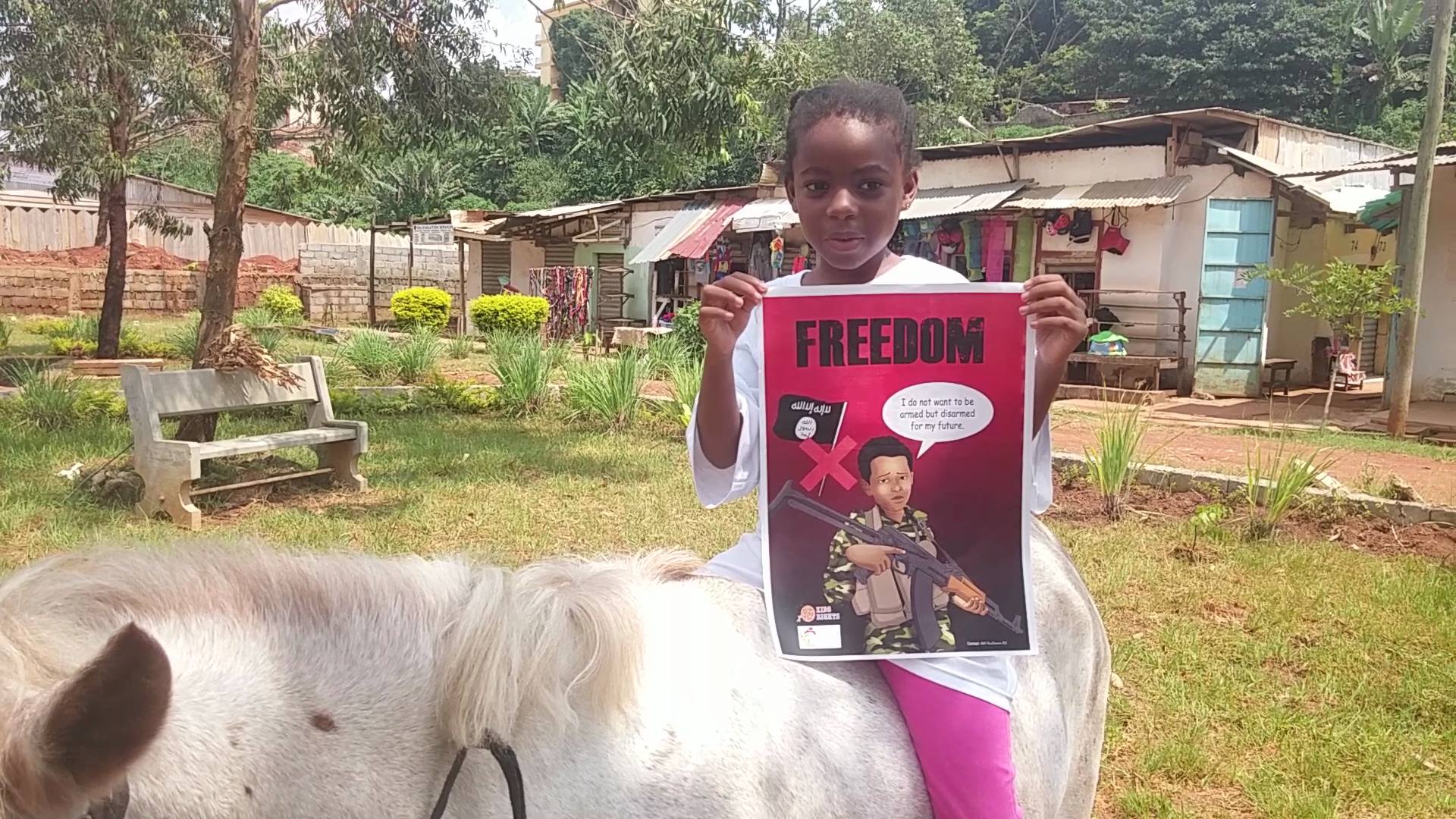 I AM A CHILD, NOT A SOLDIER OF DEATH